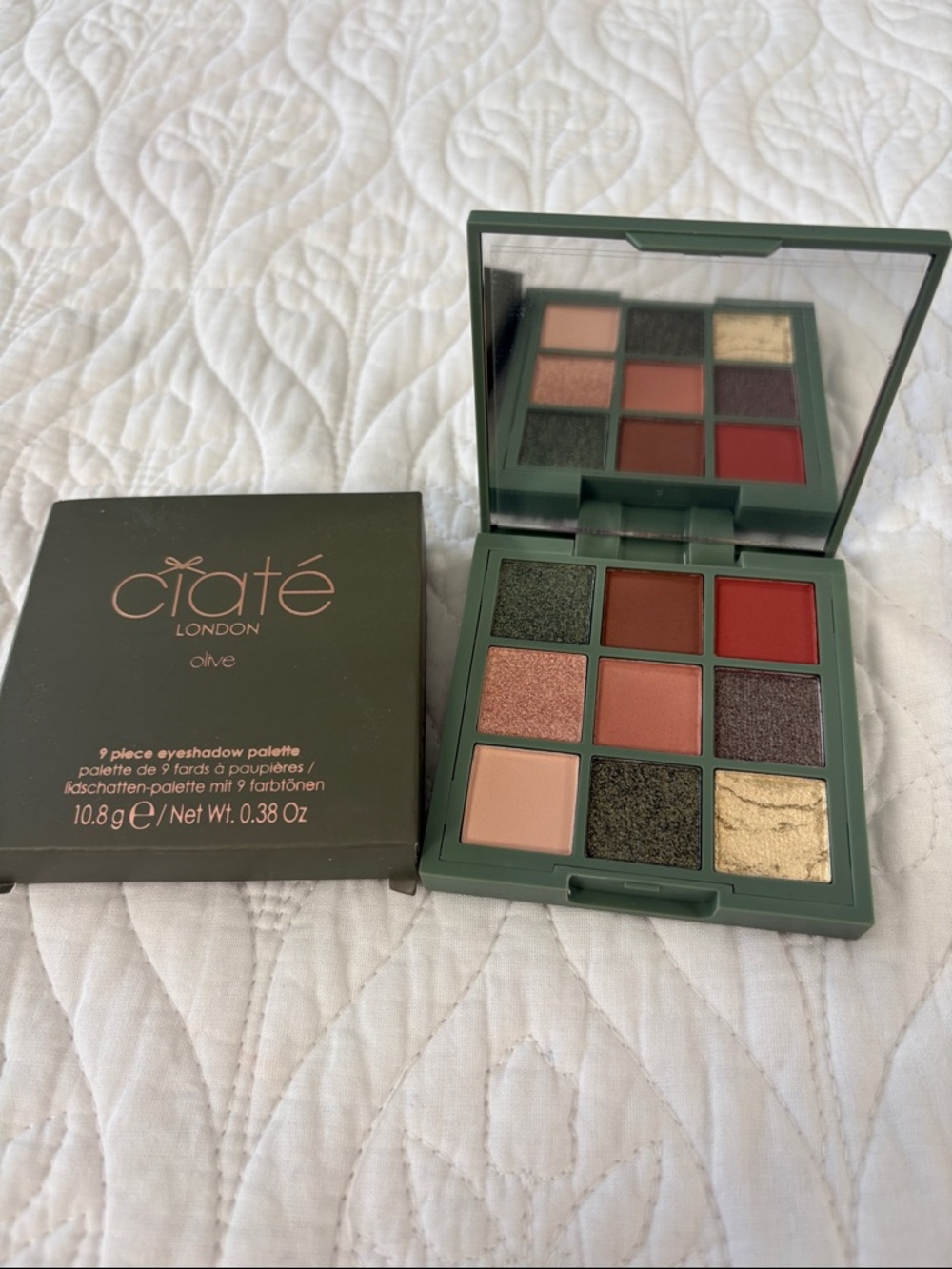Ciaté London Olive 9-Piece Eyeshadow Palette - brand new in box!